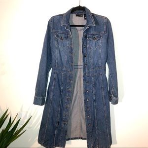 Denim Long Jacket
